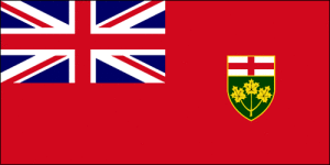 Ontario provincial flag